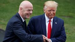 Trump le pone el pie al Mundial