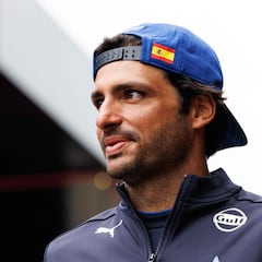 La frustración de Carlos Sainz