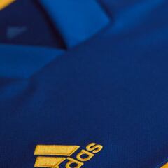 Boca estrena el parche de campeón en su camiseta