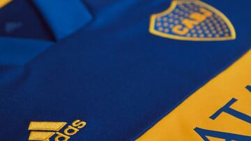 Boca estrena el parche de campeón en su camiseta