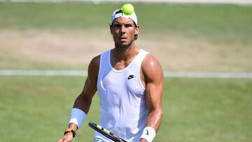 Nadal sale a por su tercer doblete París-Londres