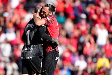 Vedat Muriqi y Predrag Rajkovic han sido los grandes protagonistas de la victoria del Mallorca ante el Real Madrid en Son Moix.