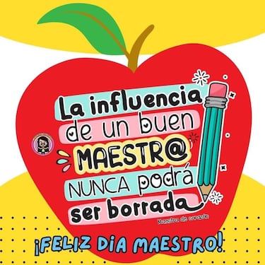 Las mejores frases e imágenes para celebrar el Día del Maestro en México este 2025