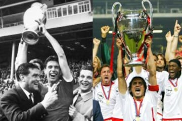 Cesare Maldini junto a su hijo Paolo Maldini son el único padre e hijo que han logrado levantar una Copa de Europa como capitanes. Cesare lo hizo en 1963 y Paolo en 2003. 