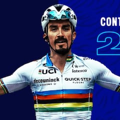 El Deceuninck asusta: tras Evenepoel renueva a Alaphilippe