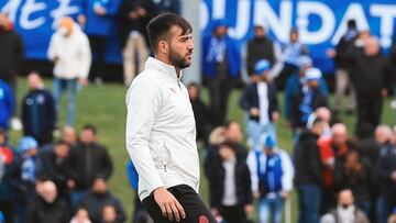 David Rodríguez, segundo entrenador del Milan Primavera y ex del Real Valladolid.