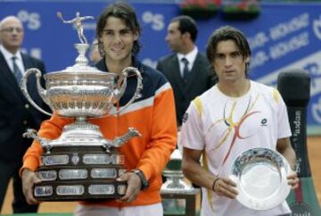 Ganó a David Ferrer por 6-2 y 6-7.