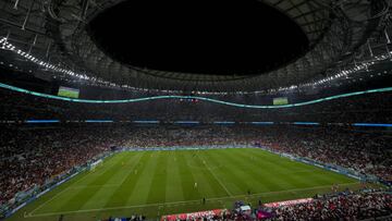 LUSAIL CITY, QATAR - DECEMBER 06: A general view of the FIFA World Cup Qatar 2022 Round of 16 match between Portugal and Switzerland, at Lusail Stadium on December 06, 2022 in Lusail City, Qatar. (Photo by Ercin Erturk/Anadolu Agency via Getty Images)