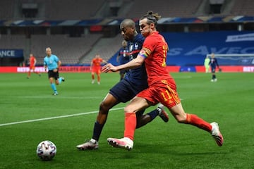 Gareth Bale in action for Wales in a friendly against France last week.