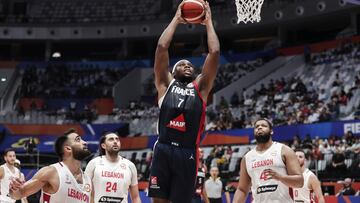 Yabusele, en el partido ante Líbano.