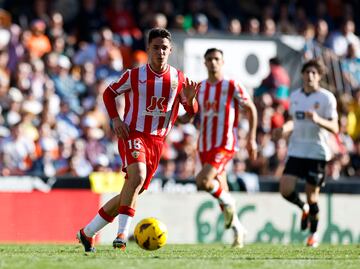 El canterano madridista sigue enrachado. Un nuevo gol que no permite al equipo indálico sumar puntos.