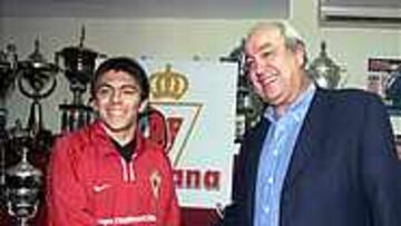 Digo Jesús Quintana, presentado como nuevo jugador del Murcia