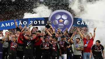 Atlético Paranaense (Brasil) en 2018, con un 72,2 por ciento de rendimiento en 12 partidos, con 8 triunfos, 2 empates y 2 derrotas.