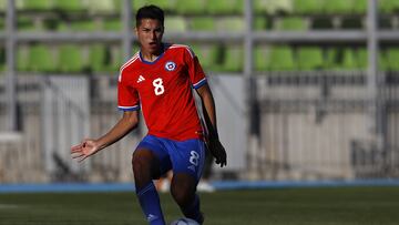 Seleccion chilena sub 23 vs Santiago Wanderers, amistoso 2023