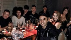 Neymar parties in London with Premier League stars