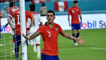 Una caída muy fea de Chile