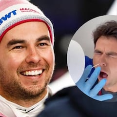 Sergio 'Checo' Pérez comparte las dolorosas pruebas del COVID-19 para los pilotos