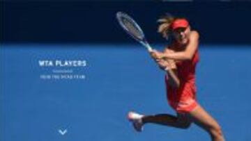 María Sharapova es la principal imagen femenino de la marca de raquetas Head.