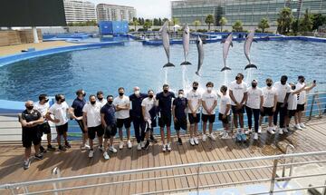 El Real Madrid aprovechó  el día libre para visitar el Oceanogràfic de Valencia, el parque marino más grande de Europa. Por allí ya pasaron el Kirolbet Baskonia y el Valencia Basket. Los jugadores disfrutaron con el espectáculo de los delfines y con la ballena beluga.