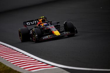 Checo Pérez minimiza daños y termina quinto en el GP de Hungría