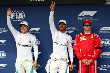 La pole de Hamilton en Hungaroring en imágenes