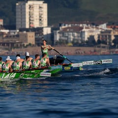 Hondarribia disfruta en Zarautz y envía un aviso para La Concha