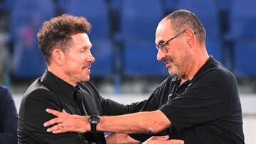 Simeone y Sarri.