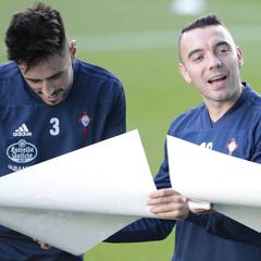 Iago Aspas ejercerá de ‘nueve’ ante el equipo revelación