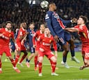 Resumen y goles del PSG vs Liverpool, octavos de final de la Champions League