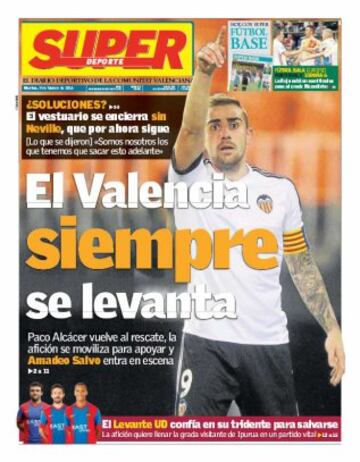 Portadas de la prensa mundial