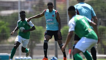 Yerry Mina, defensa de la Selección Colombia