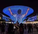 Homenaje a Messi en China con un espectáculo de luces y sonido