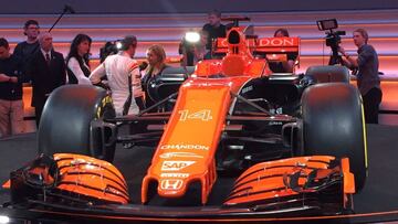 Presentación del McLaren MCL32 de 2017 para el Mundial de F1.