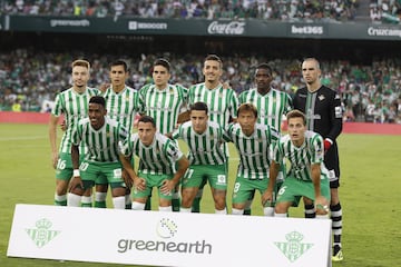 Once inicial del Betis 