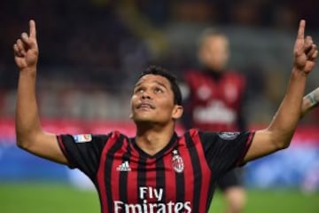 El próximo partido de Bacca será ante Juventus.