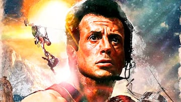 Sylvester Stallone Máximo riesgo escena riesgo más cara