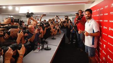 Isco, en su presentación.