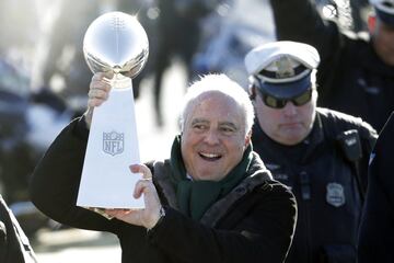 La llegada de los Eagles a Philadelphia tras el Super Bowl LII