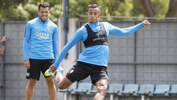 Sebastián Villa, jugador colombiano de Boca Juniors