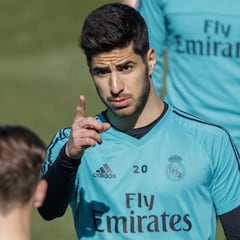 Asensio, listo ante el Espanyol
