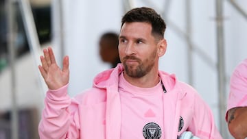 Messi se perdió su segundo partido de la temporada el sábado debido a una lesión. Muchos aficionados se dieron cita al Audi Field para ver al argentino.