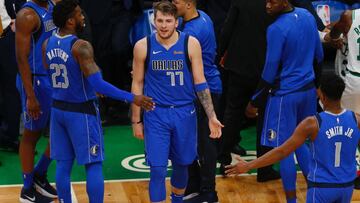Destino All Star: Doncic, 29+8+12 y triple ganador ante los Wolves