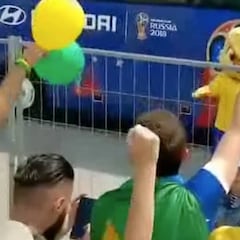 El cántico de la 'torcida' de Brasil para atacar a Messi y Cristiano