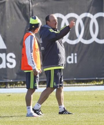 Benítez y Modric.

