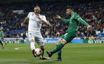 Benzema y Diego Rico.