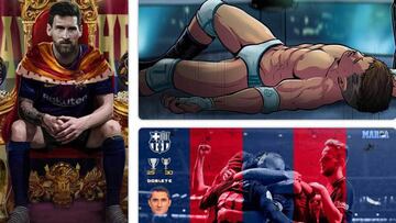 Los memes del título del Barça se acuerdan del Real Madrid