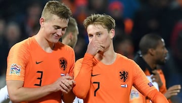 De Jong abre la puerta del Barcelona a su amigo De Ligt