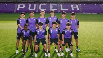 10 jugadores de la cantera del Real Valladolid, renovados.