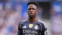 Why is Vinicius Jr not playing for Real Madrid against Marseille in the Champions League?