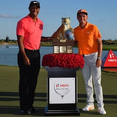 Tiger Woods acaba con -8 en su regreso a los campos de golf